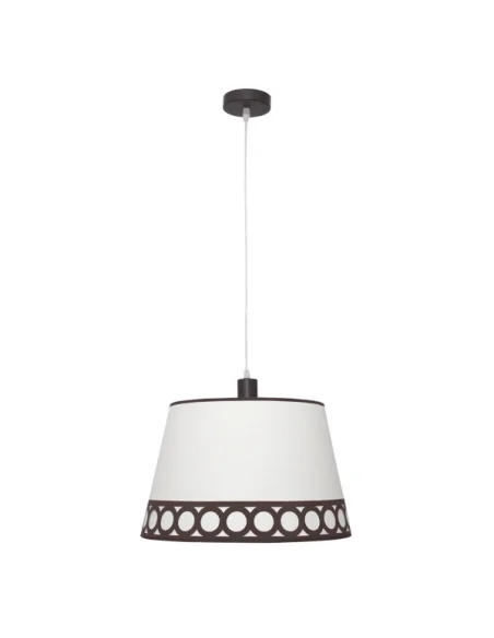Colgante Dalia 1xe27 Beis/marron 114894002 fabrilamp, Lámparas modernas