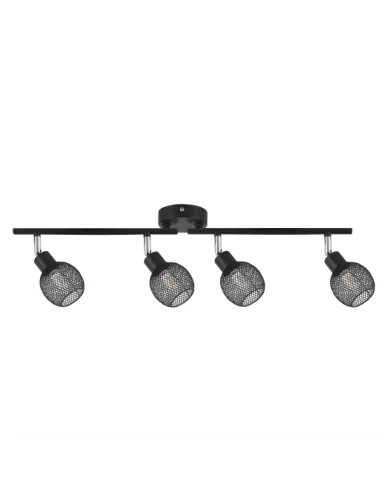 Regleta Siria 4xg9 Marronbombillas No Incluidas 114694002 fabrilamp, Lámparas modernas