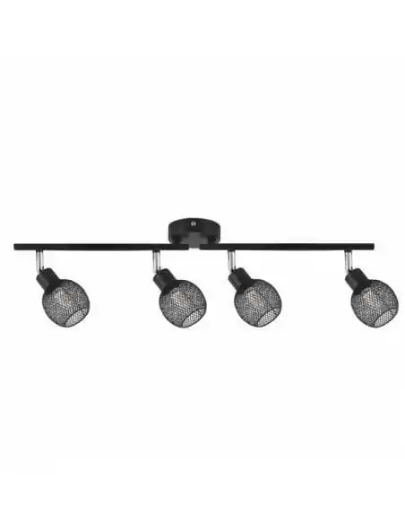 Regleta Siria 4xg9 Marronbombillas No Incluidas 114694002 fabrilamp, Lámparas modernas