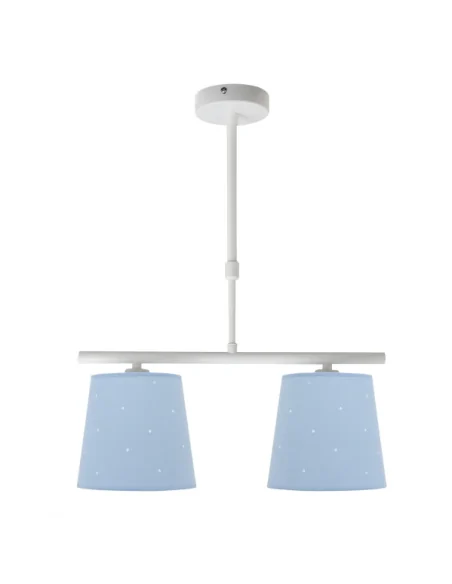 Lampara Consciencia 2xe14 Celeste 122852008 fabrilamp, Lamparas infantiles