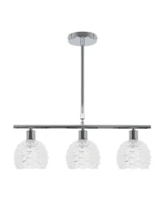 Lampara Coventry 3xe14 Cromo REGx55x12 120053020 fabrilamp, Lámparas modernas