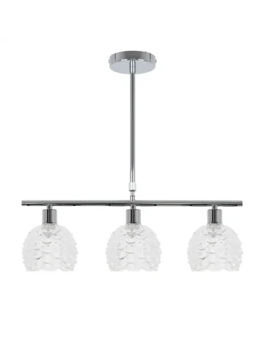 Lampara Coventry 3xe14 Cromo REGx55x12 120053020 fabrilamp, Lámparas modernas