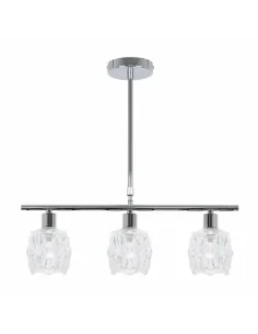 Lampara Derby 3xe14 Cromo REGx55x12 120153020 fabrilamp, Lámparas modernas