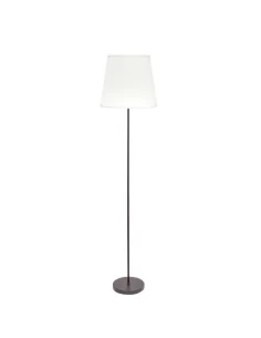 Pie Salon Maldivas 1xe27 Cromo/blanco 40d 110641020 fabrilamp, Lámparas modernas