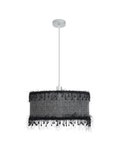 Colgante Hilos 1xe27 Negro 40 D 117594009 fabrilamp, Lámparas modernas
