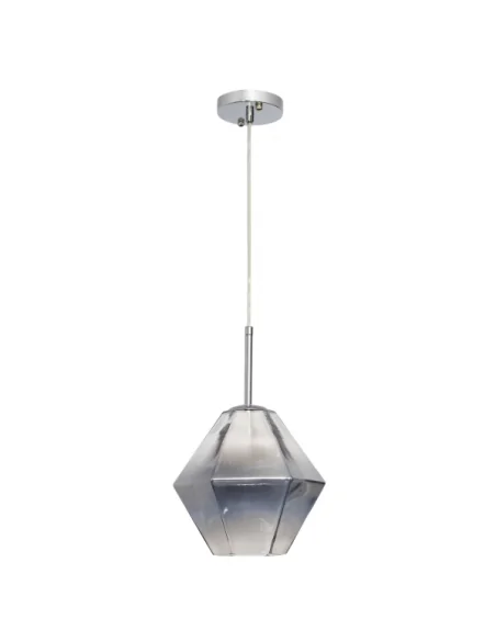 Colgante Zia 1xe27 Cromo Regx23x23 113454020 fabrilamp, Lámparas modernas