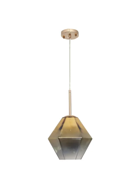 Colgante Zia 1xe27 Dorado RegX23x23 113454029 fabrilamp, Lámparas modernas