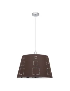 Colgante Celaya 1xe27 Marron Regx40d 122194002 fabrilamp, Lámparas modernas