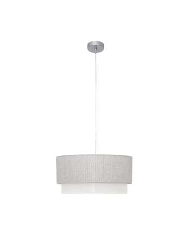 Colgante Kenya 3xe27 Gris/blanco Reg.40d 111094028 fabrilamp, Lámparas modernas
