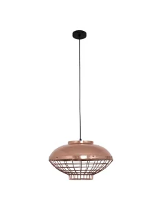 Colgante Toyama 1xe27 Cobre Reg.x40x40 121394011 fabrilamp, Lámparas clásicas