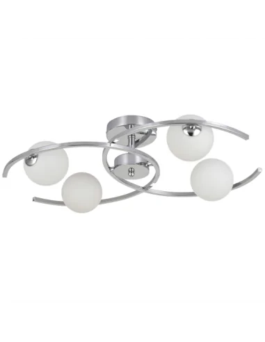 Plafon Tonga 4xg9 Cromo 117684020 fabrilamp, Lámparas modernas