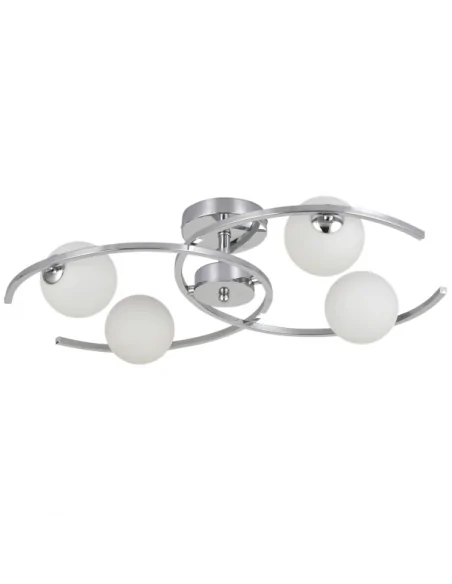 Plafon Tonga 4xg9 Cromo 117684020 fabrilamp, Lámparas modernas