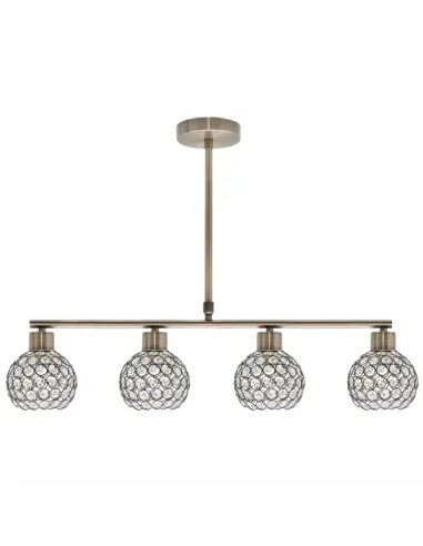 Lampara Bolton Cuero 4xe14 Regx75 113754014 fabrilamp, Lámparas modernas