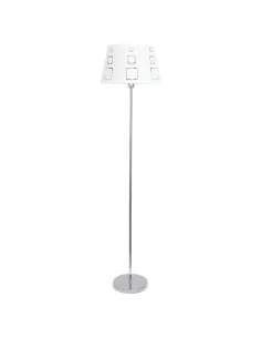 Pie De Salon Celaya 1xe27 Blanco 122141001 fabrilamp, Lámparas modernas