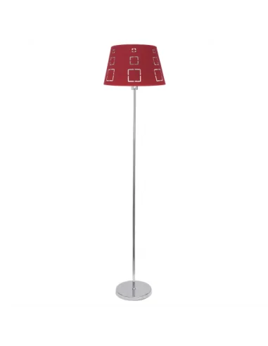 Pie De Salon Celaya 1xe27 Rojo 122141007 fabrilamp, Lámparas modernas