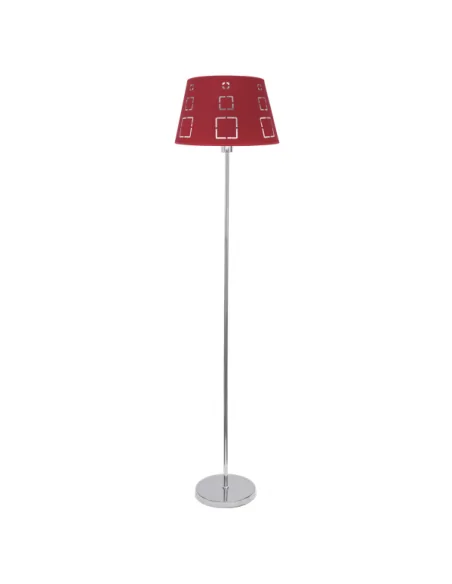 Pie De Salon Celaya 1xe27 Rojo 122141007 fabrilamp, Lámparas modernas