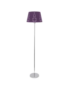 Pie De Salon Celaya 1xe27 Berenjena 122141018 fabrilamp, Lámparas modernas