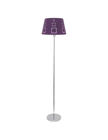 Pie De Salon Celaya 1xe27 Berenjena 122141018 fabrilamp, Lámparas modernas