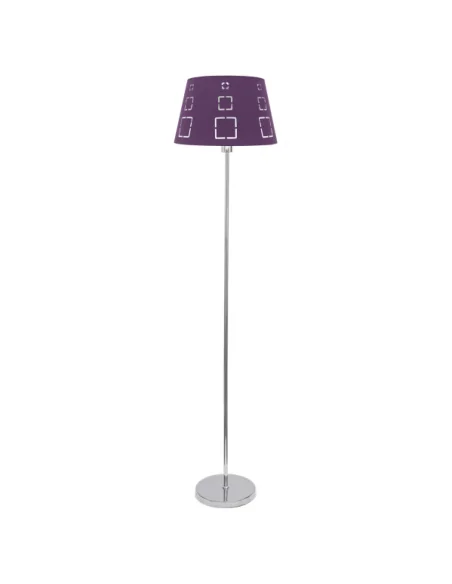 Pie De Salon Celaya 1xe27 Berenjena 122141018 fabrilamp, Lámparas modernas