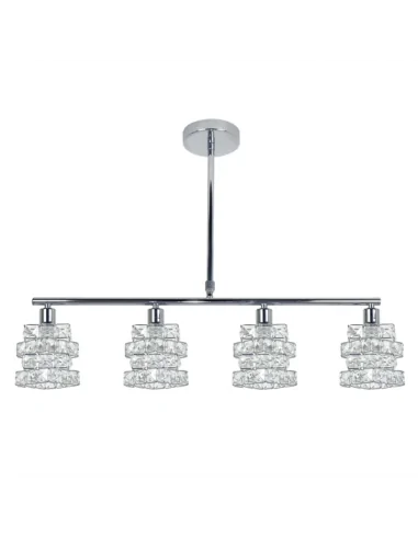 Lampara Preston Cromo 4xe14 Regx75 110754020 fabrilamp, Lámparas modernas