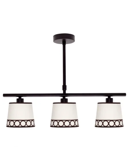 Lampara Dalia 3xe14 Beis/marron 114853002 fabrilamp, Lamparas de techo