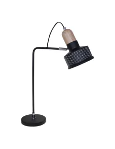 Sobremesa Anusca 1xe27 Negro 60x16x39 111570109 fabrilamp, Sobremesas