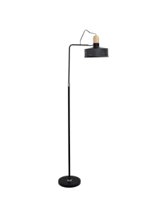 Pie Salon Anusca 1xe27 Negro 160x25x55 111540109 fabrilamp, Lámparas rústicas