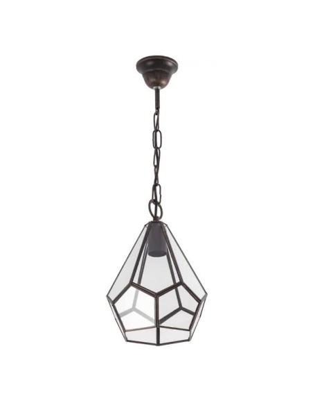 Lámparas de techo Osuna Cobre 1xe27 27x20x20 075692011 FABRILAMP, Lámparas rústicas