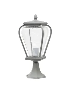 Sobremuro Exterior Eneldo 1xe27 Gris 125471010 Fabrilamp, Sobremuros