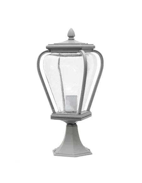 Sobremuro Exterior Eneldo 1xe27 Gris 125471010 Fabrilamp, Sobremuros