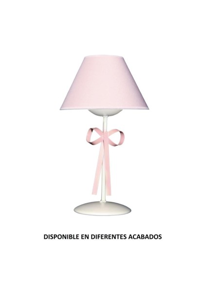 Sobremesa forja 1XE27 Ø20cm altura 37cm 1102, Sobremesas