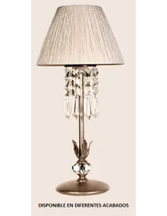 Sobremesa forja 1xE14 alto 48cm 1205/C, Sobremesas