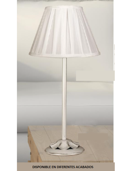 Sobremesa forja 1xE27 alto 48cm 1604, Sobremesas