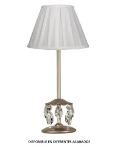 Sobremesa forja 1xE14 alto 48cm 1634, Sobremesas