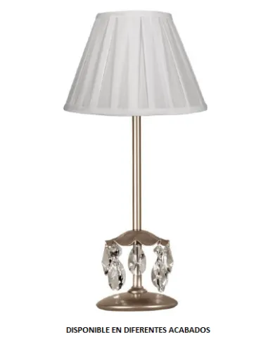 Sobremesa forja 1xE14 alto 48cm 1634, Sobremesas