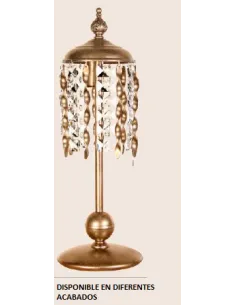 Sobremesa forja 1xE14 alto 48cm 2206/M, Sobremesas