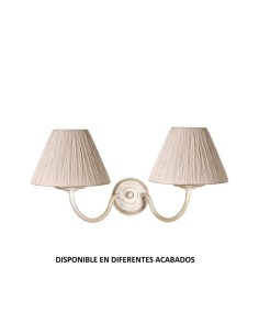 Aplique forja 2XE14 Ø40cm altura 20cm 34/2/140, Lámparas de forja