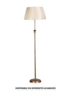 Pie de salón forja 1XE14 Ø40cm altura 20cm 36/541, Lamparas de pie