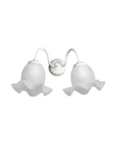 Aplique forja 1XE14 Ø18cm altura 18cm 37/2 TULIPA, Lámparas de forja