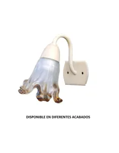 Aplique forja 1X27 Ø20cm altura 45cm 402/1 A, Lámparas de forja