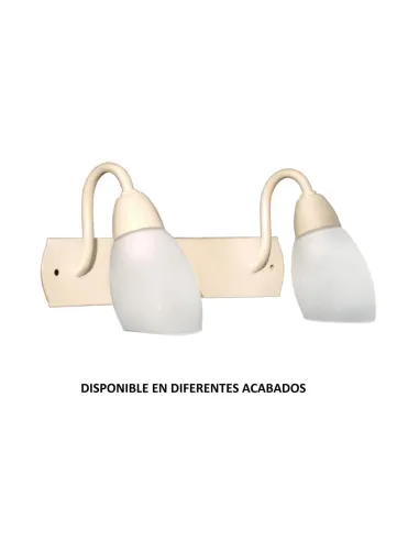 Aplique forja 1X27 Ø20cm altura 45cm 402/2 C, Lámparas de forja