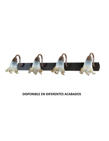 Aplique forja 1X27 Ø20cm altura 45cm 402/4 A, Lámparas de forja