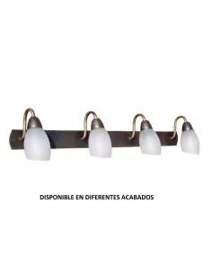 Aplique forja 1X27 Ø20cm altura 45cm 402/4 C, Lámparas de forja