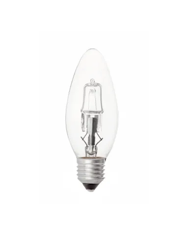 Bombillas B35 HALOGENA 15609 FARO vela e27 42w 630lm ecohalogena, EcoHalógenas