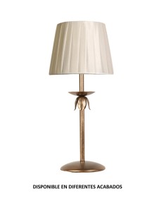 Sobremesa forja 1XE14 Ø20cm altura 45cm 42/541, Sobremesas