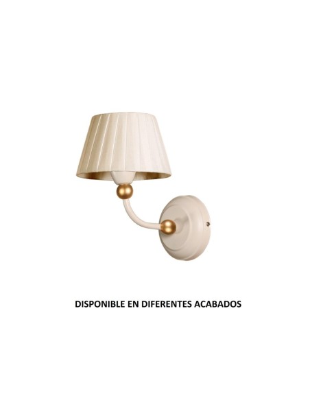 Aplique forja 1XE14 Ø15cm altura 22cm 503, Lámparas de forja