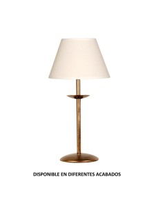 Sobremesa forja 1XE14 Ø20cm altura 43cm 54, Sobremesas