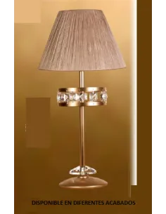 Sobremesa forja 1xE27 alto 48cm 554, Lamparas de techo