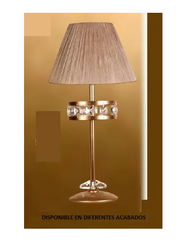 Sobremesa forja 1xE27 alto 48cm 554, Lamparas de techo