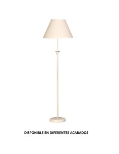 Pie de salón forja 1XE14 Ø35cm altura 157cm 56, Lamparas de pie